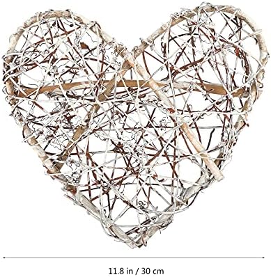 NUOBESTY Heart Shaped Wreath DIY Craft Project