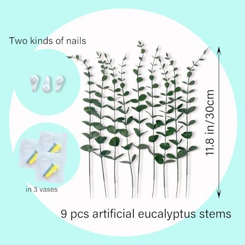 3-Pack Wooden Wall Planter with Artificial Plants