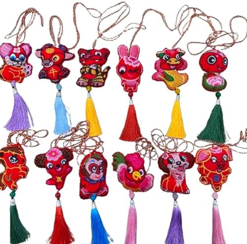 12 Chinese Zodiac Scented Sachets Bag for Home and Closet