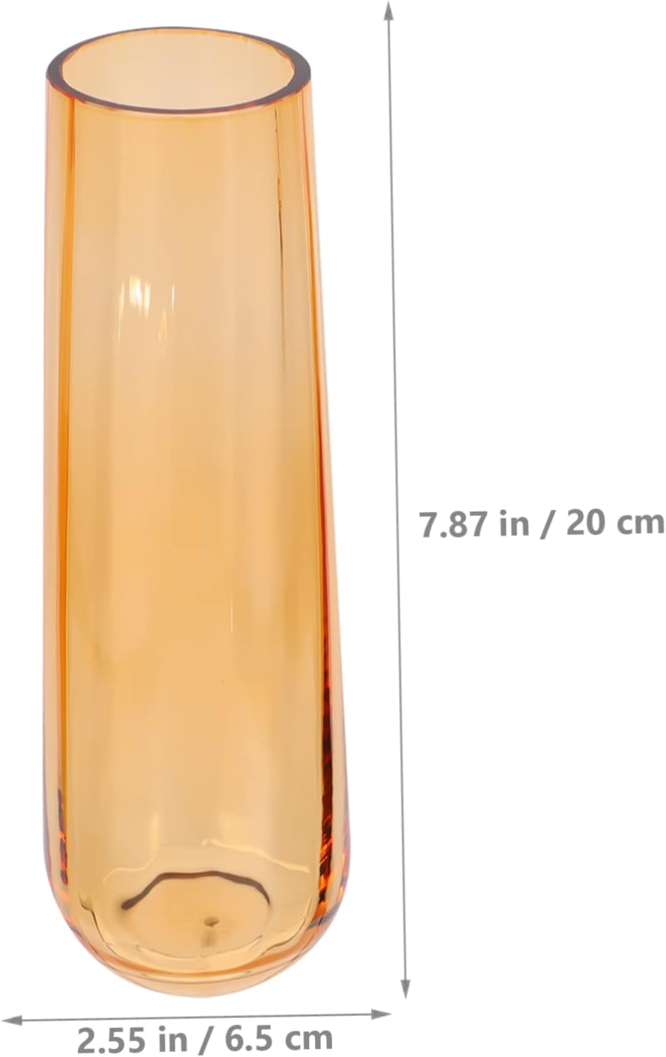 Modern Dried Flower Container Glass Vase for Home Decor