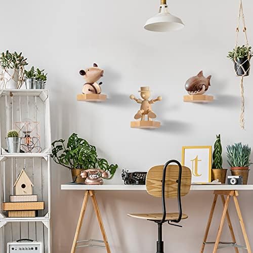 AceList Octagon Floating Shelves Set of 3