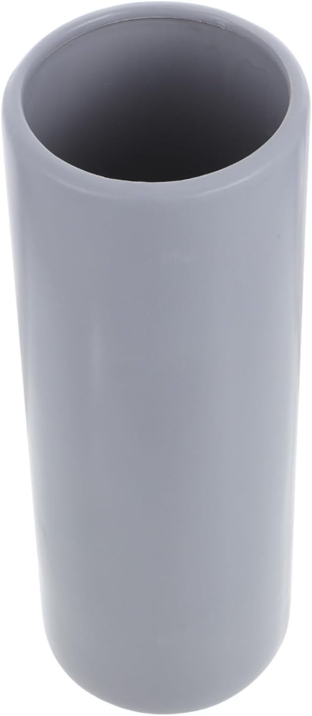 Cabilock Black Flower Vase Ceramic Planter for Dried Flowers and Plant Lovers