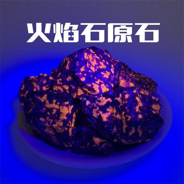 Natural Healing Gemstone Rough Raw Crystal Stones Yooperilite by Ultra Violet Light 1000g