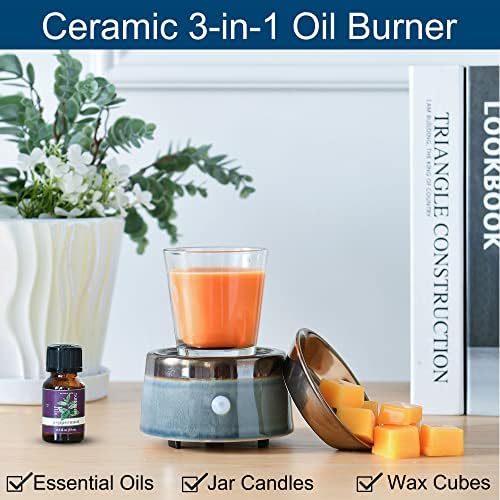 Kobodon Ceramic Candle Wax Warmer 3-in-1