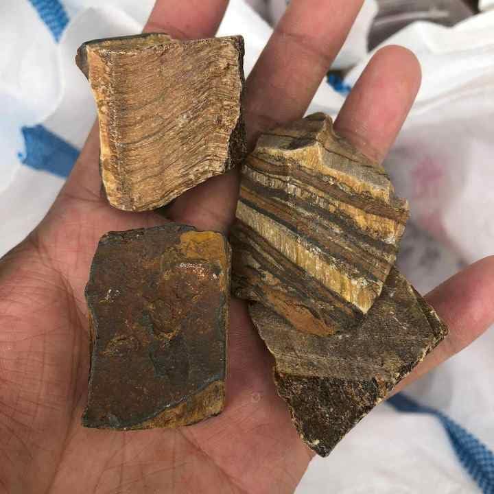 Natural Tiger Eye Stone Gem Rough Specimen 1000g