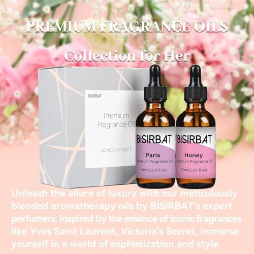 Bisirbat Ladies Fragrance Oil Set Paris Honey 60mlx2
