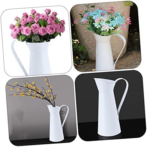 Happyyami Modern Iron Vase for Flower Arrangement