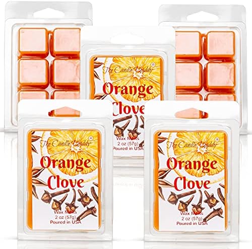The Candle Daddy Orange Clove Spicy Citrus Scented Wax Cubes
