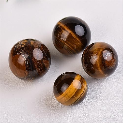 KatLin Natural Tiger Eye Stones Ball 40-50mm Home Decor