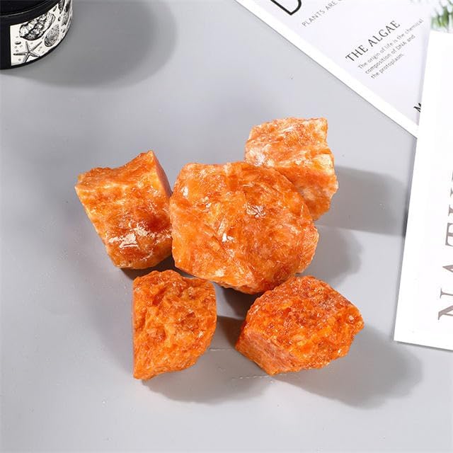 Wholesale Natural Orange Sunstone Quartz Rough Healing Stones 1000g