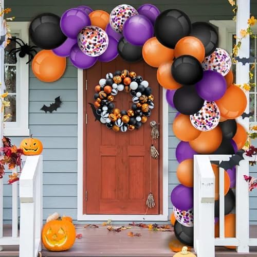 Bibelot 18 Inch Halloween Wreath for Front Door Decor