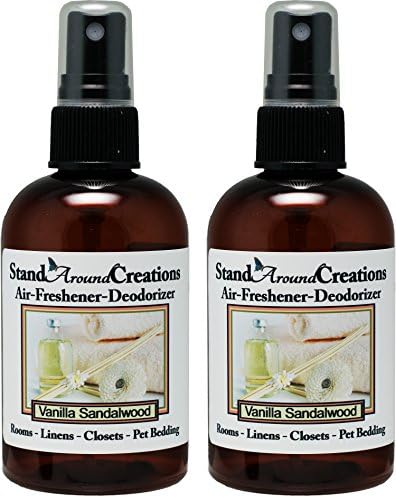 Vanilla Sandalwood Air Freshener Set of 2 4 Oz
