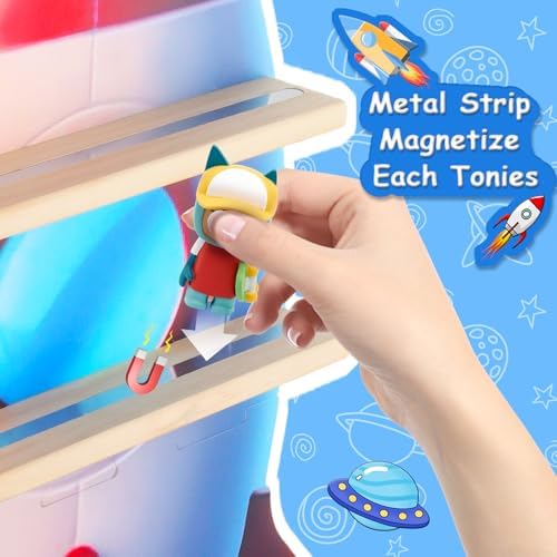 Taladad Magnetic Floating Shelf for Toniebox