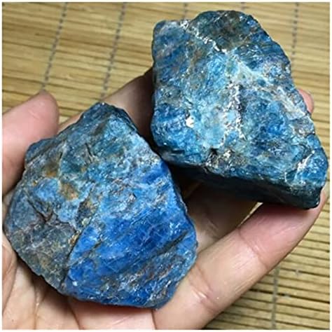 FIDEMM Natural Apatite Crystal Rough Raw Stone Skirt Sample from Madagascar