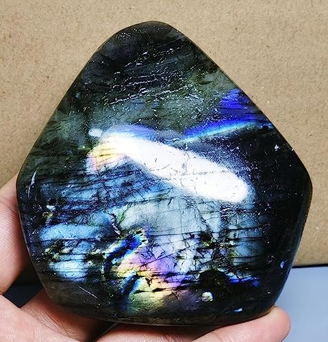 Polished Blue Flash Labradorite Reiki Stone for Healing