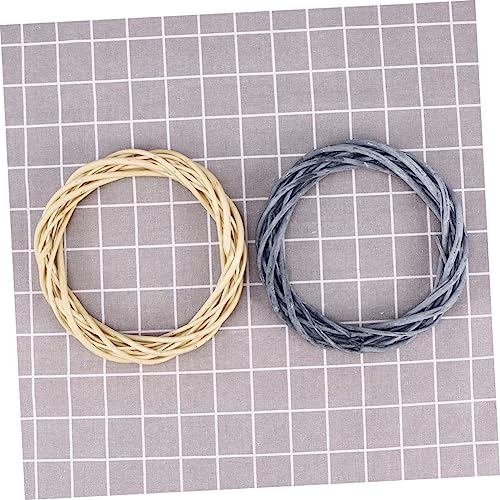Cabilock Willow Woven Wooden Wreath for Holiday Decor