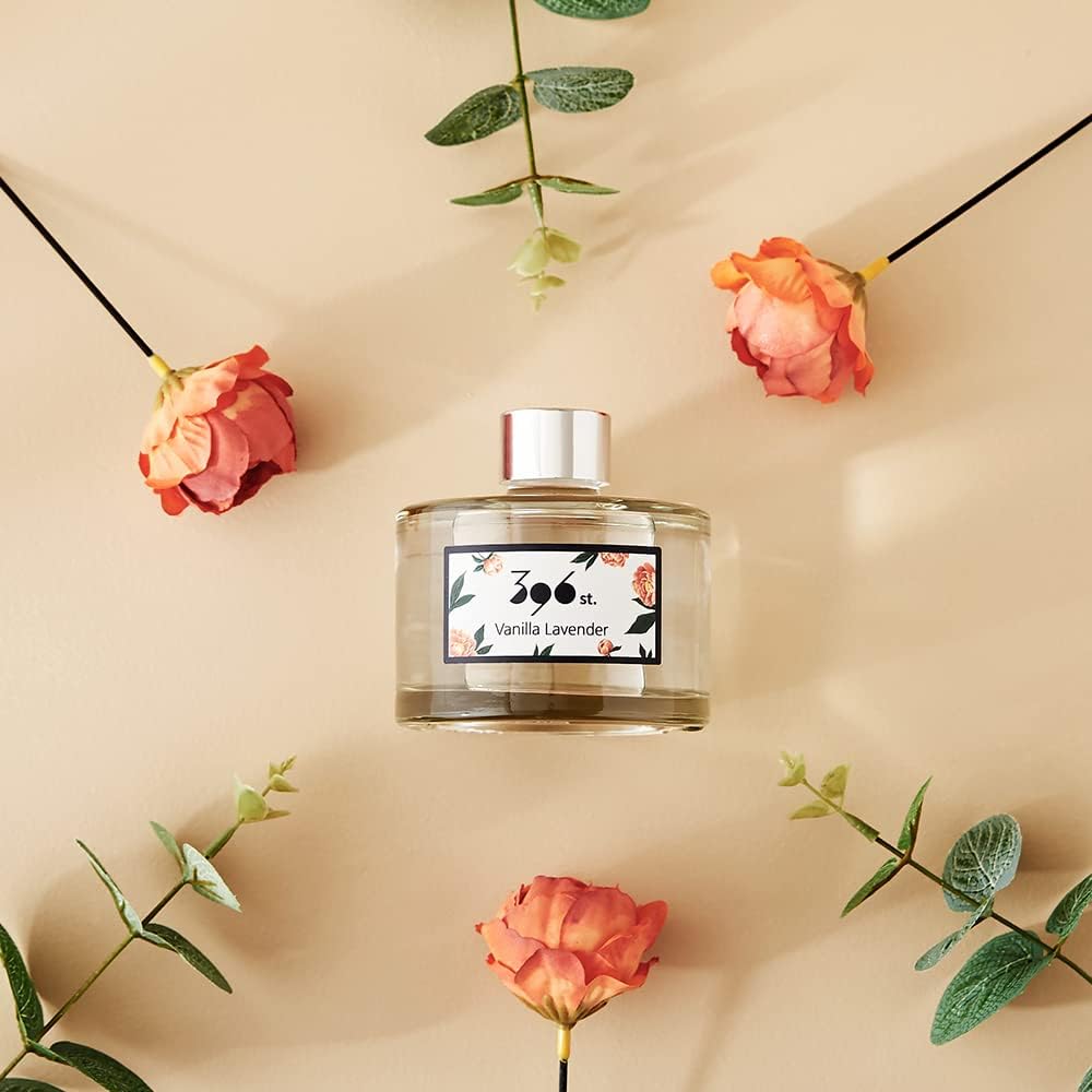 396 St Peony Flower Reed Diffuser Set 200ml