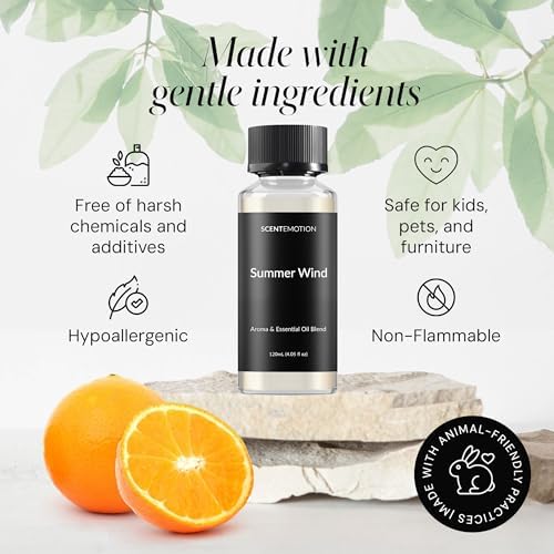 Summer Wind Essential Diffuser Oil - Citrus Green Tea and Orange Aroma