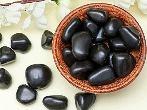 ZAICUS Tumbled Stones with Tiger Eye Amethyst Black Tourmaline Rainbow Moonstone