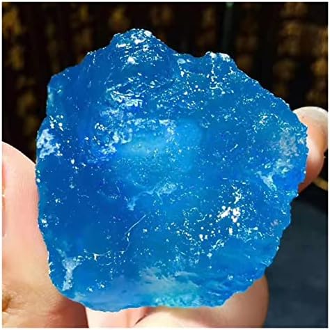 FIDEMM Natural Sea Sapphire Crystal Rough Stone 80-90g