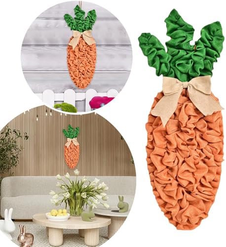 Handcrafted Spring Bunny Wreath with Hanger