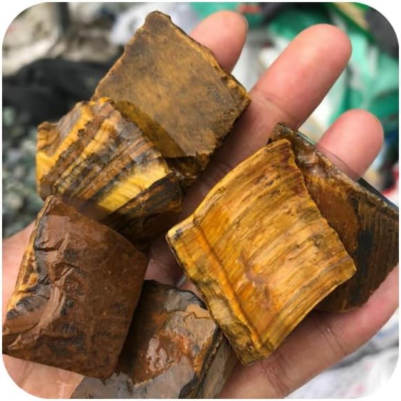 Natural Tiger Eye Stone Gem Rough Specimen 1000g