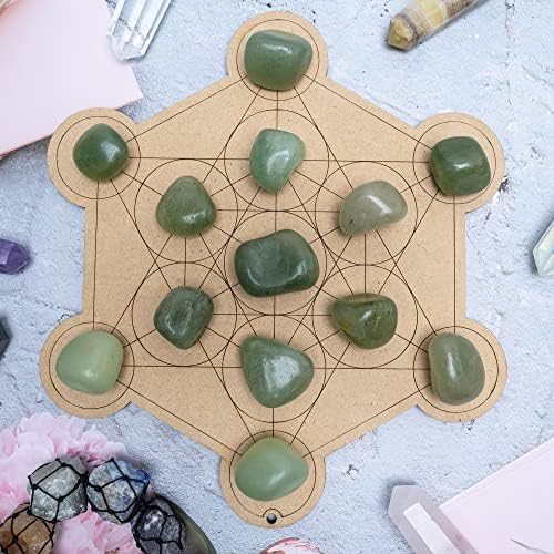 ZAICUS Tumbled Stones Set for Home Decor Jewelry