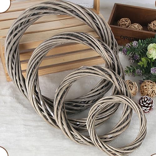 10 Inch Natural Rattan Wreath Frame for DIY