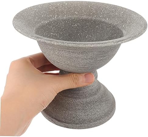 BESPORTBLE Vintage Metal Flower Vase for Home Decor