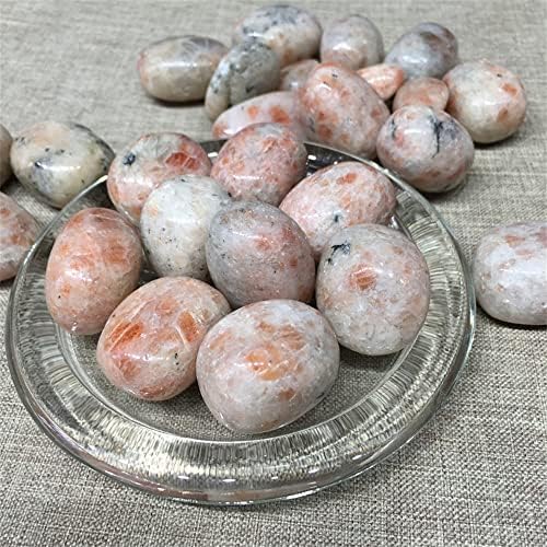 Meditation Natural Sunstone Tumbled Healing Stones for Indoor Fountain Decoration