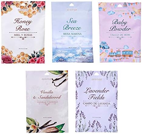 12 Scented Fragrance Sachet Pouch for Wardrobe and Home