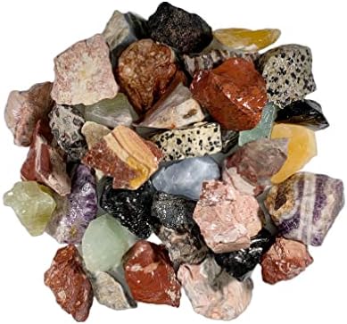 3 lbs Fiesta Mix Stones from Mexico for Tumbling and Crafts