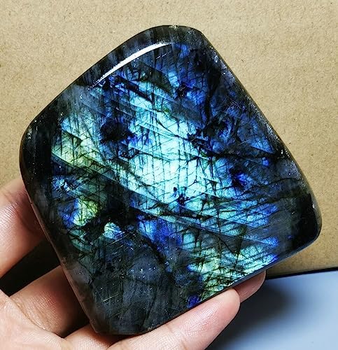 Polished Blue Flash Labradorite Reiki Stone L9535