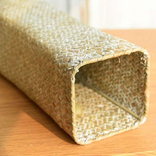 2pcs Handmade Rattan Flower Vase for Home Decor