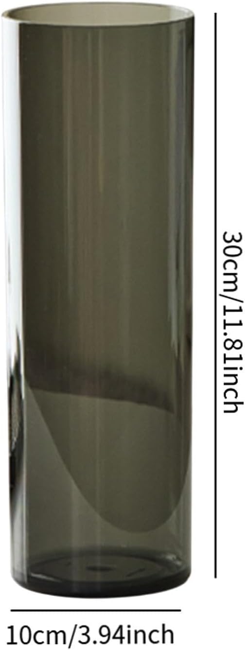 Qianly Acrylic Flower Vase for Desktop and Entryway Decoration