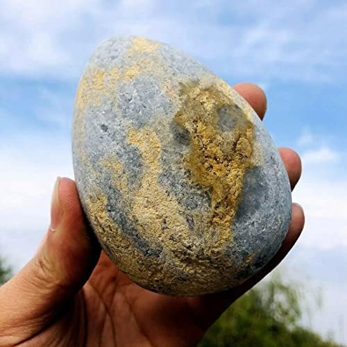 PEKMAR Natural Blue Lapis Lazuli Crystal Geode 300-400g Home Decor