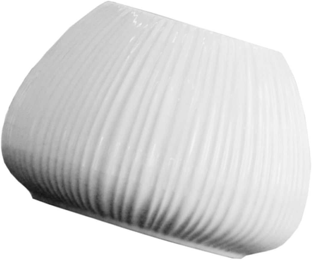 HEMOTON Mini Vertical Stripe Ceramic Flower Vase