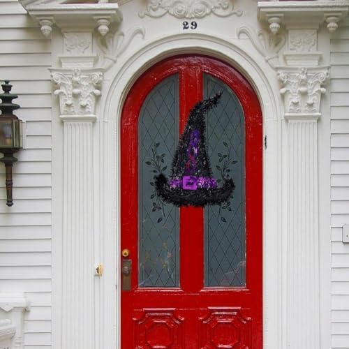 4Pcs Witch Hat Wire Wreath Frames - 10 Inch Metal Forms for DIY Crafts