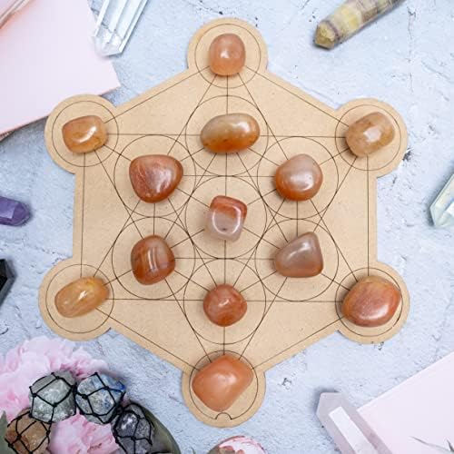 ZAICUS Tumbled Stones Set for Home Decor and Jewelry