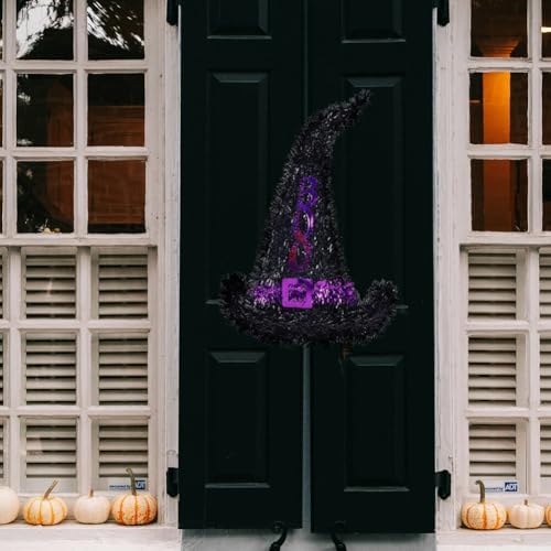 4Pcs Witch Hat Wire Wreath Frames - 10 Inch Metal Forms for DIY Crafts