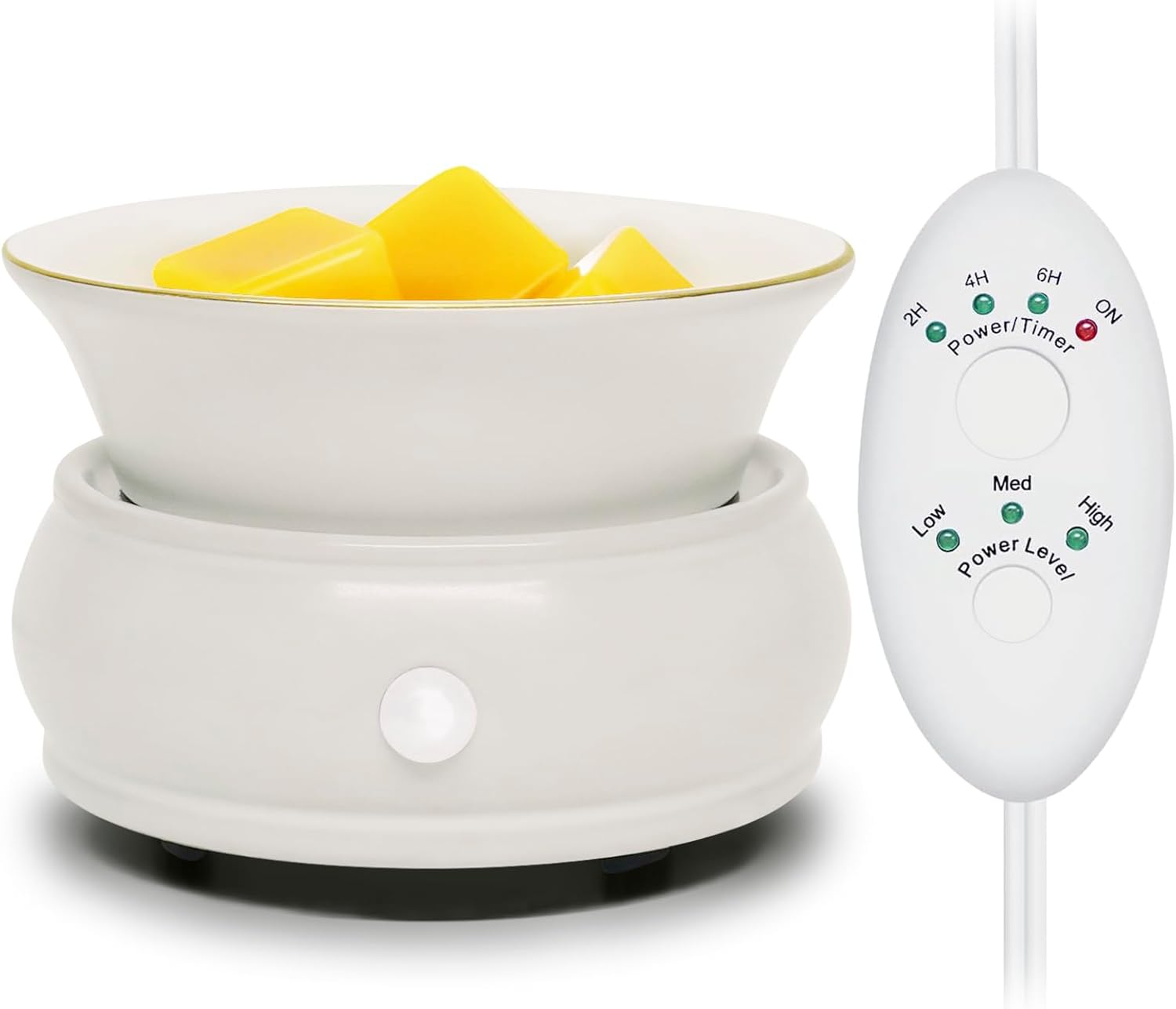 Wax Melter Candle Warmer with Timer - 4-in-1 Electric Scented Melter