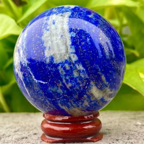AtkitS Lapis Lazuli Crystal Ball Reiki Energy Stone 300-400g