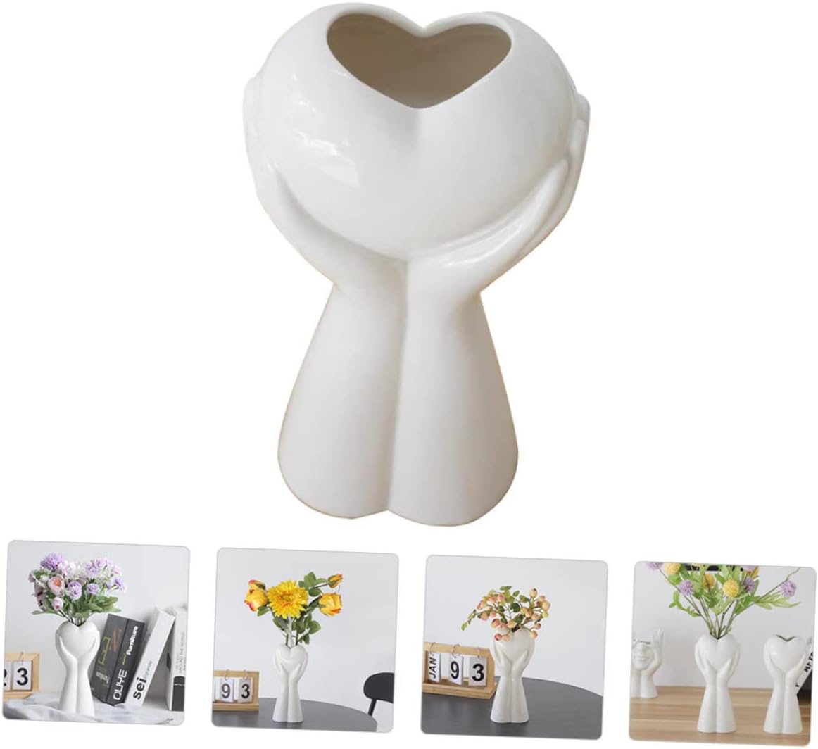 Nordic Style Ceramic Flower Vase for Home Decor