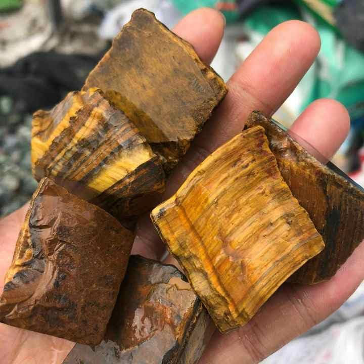 Natural Tiger Eye Stone Gem Rough Specimen 1000g