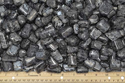 Fantasia Hand Polished Larvikite Stones 12 lb