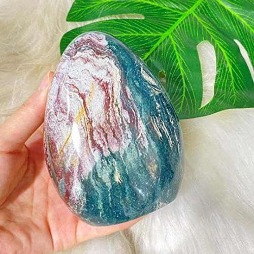 PEKMAR Natural Ocean Jasper Balance Gemstone for Reiki Room