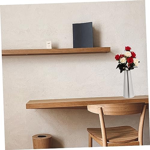 Happyyami Decorative Flower Vase Stainless Steel Tabletop Planter