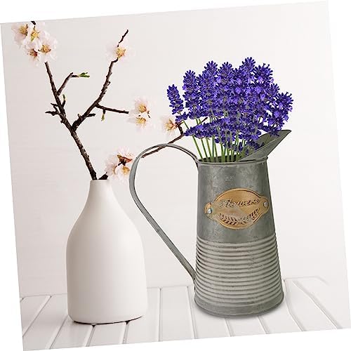 Hemoton Antique Iron Flower Pot for Garden and Home Decor