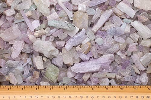 Fantasia Natural Kunzite Stones 5 lbs from Pakistan