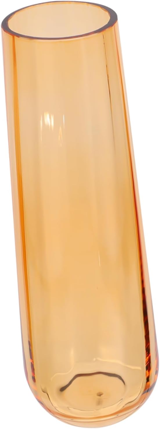 Cabilock Modern Glass Vase for Dried Flowers and Fresh Arrangements